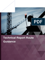 Technical Report Route Guidance