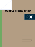 WS 21 - 22 Methoden Der PoWi