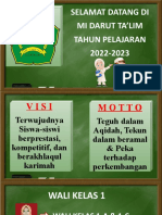 Materi Sosialisasi Awal Tapel 2022-2023