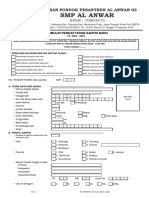 Formulir Pendaftaran 2022-2023