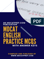MDCAT English Practice MCQs