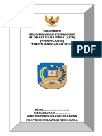 Dokumen Kelengkapan Pengajuan Add (Triwulan Ii) Tahun 2022