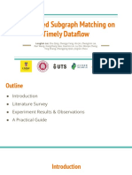 Distributed Subgraph Matching On Timely Data Ow: Longbin Lai, Zhu Qing, Zhengyi Yang, Xin Jin, Zhengmin Lai