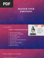 Master Your Emotions Workbook Guide | PDF | Emotions | Disciplines