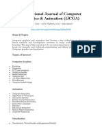 International Journal of Computer Graphics & Animation (IJCGA)