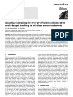 Adaptive Sampling For Energy-Efficient Collaborative Multi-Target Tracking in Wireless Sensor Networks