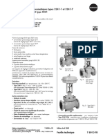 Série 240 Vannes de Réglage Pneumatiques Types 3241-1 Et 3241-7 Vanne À Passage Droit Type 3241