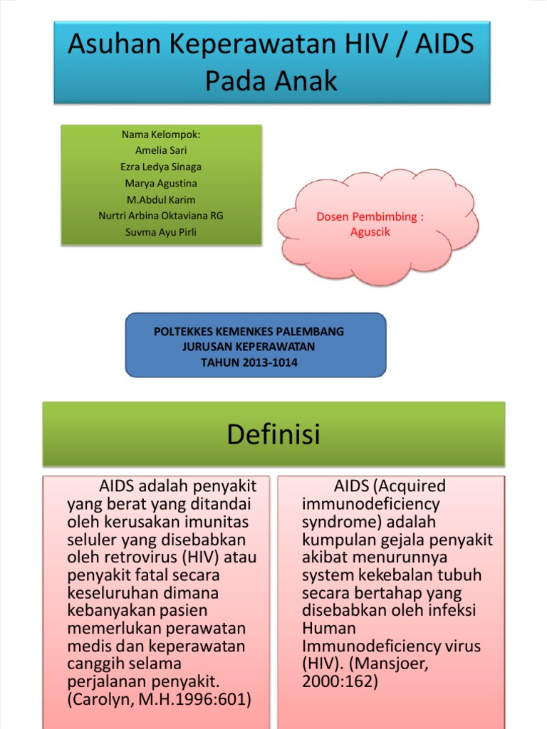 Dokumen - Tips PPT Hiv Aids Pada Anak | PDF