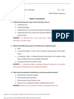 Chapter 4 Investments Homework