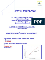 (X) 5. TEMPERATURA