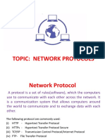 Topic: Network Protocols