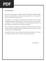 Download Major Training-AME BHEL Bhopal by Prashant Mishra SN58438009 doc pdf
