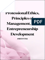 Principles of Ethics