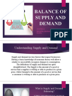 Demand & Supply