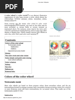 Color wheel