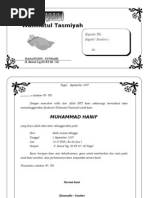 620 Koleksi Contoh Undangan Selapan Dan Aqiqah Doc Gratis Terbaik