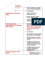 CW2 Assignment Pointers: Introduction - Stakeholder Chart (Application Based Chart Only)