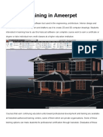 Autocad Training in Ameerpet