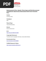 Environmental Fate, Aquatic Toxicology and Risk Assessment of Polymeric Quaternary Ammonium Salts From Cosmetic Uses