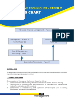 Syllabus Chart: Quantitative Techniques - Paper 2