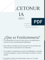 PKU: Fenilcetonuria, causas, síntomas y tratamiento