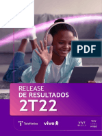 Press Release Do Resultado Da Telefônica Do 2T22