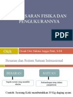 Besaran Fisika Dan Pengukurannya