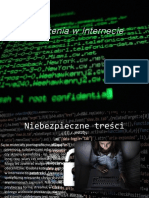 Zagrożenia w Internecie prezentacja