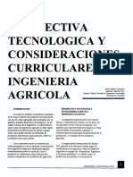 Prospectiv A Tecnologica Consideraciones Curricularesen Ingenieria Agricola
