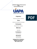 Tarea 2 Unidad 2 Pruebas de Actitudes Intereses