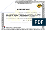 Certificado NR-20 e NR-09