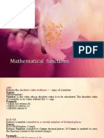A2123309626 - 22304 - 21 - 2017 - Matematical - Logical Functions