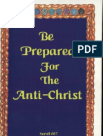 Be Prepared For The Anti-Christ