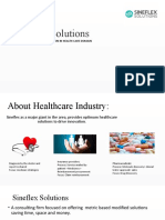 Sineflex Solutions: Innovation and Acceleration in Health Care Domain