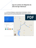 Cahier Des Charges Du Système de Télégestion de La Station Barrage Takerkouste