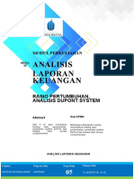 Modul 05 Rasio Pertumbuhan, Analisis Dupont System