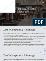 Zara: Fast Fashion in The Digital Age: by Group-9