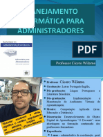 Perfil e atuação do professor Cícero Wilame