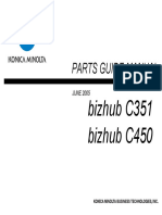 Bizhub c450 c351 PM
