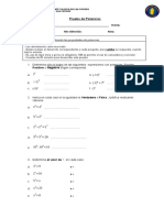 Prueba 6 8vo Potencias