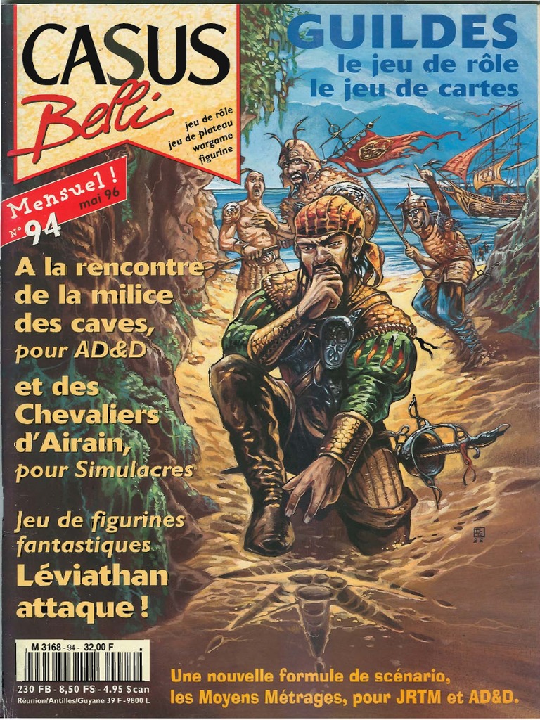 Revue Casus Belli Numéro 39 - Magazine De Jeux De Rôle (JDR) - Occasion