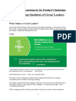 7 Qualities of Leadership
