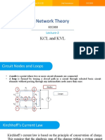 Network Theory: Lecture 2: KCL & KVL 2nd Yr ECE 3rd Semester ECC303