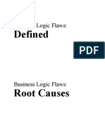 PT0 002-3-10 1 Business Logic Flaws