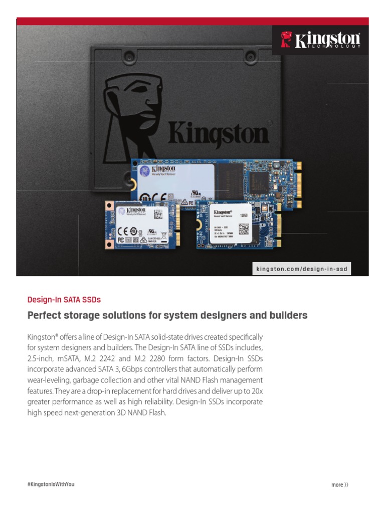 Perfect Storage Solutions For System Designers and Builders DesignIn