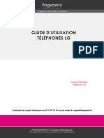 Guide Utilisation Telephone LG