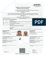 Certificado nacimiento Emely Aguirre