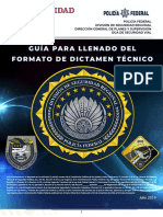 Nueva Guía de Llenado de Dictamen Tecnico 2019