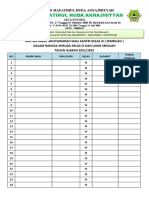 Daftar Hadir Rapat Wali Murid