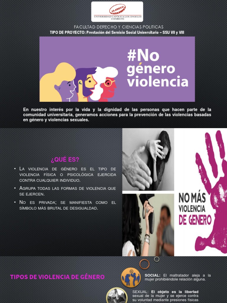 Violencia de Genero | PDF | La violencia contra las mujeres | Etica ...